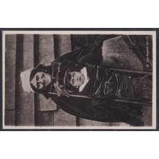 INDIA ARAUCANA CON SU HIJO TEMUCO CHILE ANTIGUA TARJETA POSTAL